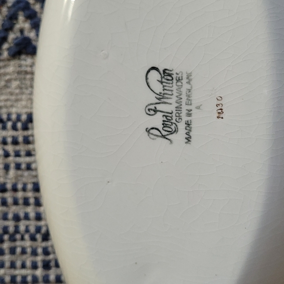 Royal Winton oval bowl - Picture 5 of 5